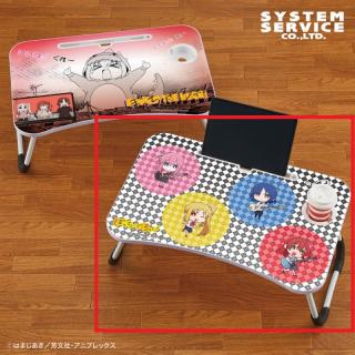 【ぼっち・ざ・ろっく！】【Aデフォルメ】ぼっち･ざ･ろっく! ビッグ木製ラップトップテーブル