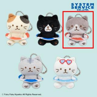 【Fuku Fuku Nyanko】【Cハッチ】Fuku Fuku Nyanko マリンスタイルマスコットキーチェーン