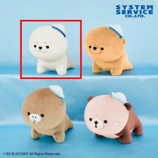 【mofmofriends】【Aゴマフアザラシ】MOFMOFRIENDS MOFMORIUM ぬいぐるみBIG