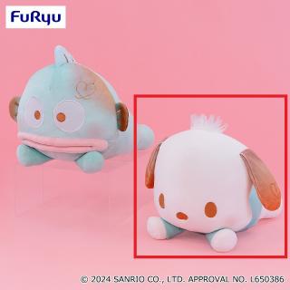 【サンリオ】【Bポチャッコ】サンリオキャラクターズ ましゅまるむ寝そべりBIGぬいぐるみ②