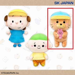 【つむぱぱ】【Bはじめ】つむぱぱ おでかけぬいぐるみ