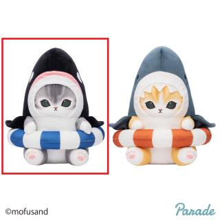 【mofusand】【Bシャチにゃん】mofusand サメにゃんシャチにゃんBIGぬいぐるみ～浮き輪でエンジョイ～