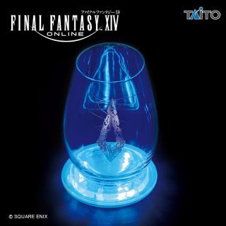 【ファイナルファンタジー】【マザークリスタル】ファイナルファンタジーXIV　LEDコースター＆グラスセット