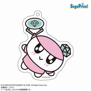 【BONGBONGEE】【B服ピンク(襟吊るされ)】SEVENTEEN　BONGBONGEE　UFOつままれ　アクリルキーチェーン