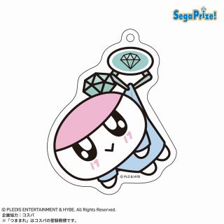 【BONGBONGEE】【A服水色(襟吊るされ)】SEVENTEEN　BONGBONGEE　UFOつままれ　アクリルキーチェーン