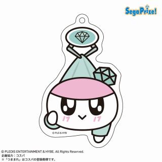 【BONGBONGEE】【C服ミント(襟吊るされ)】SEVENTEEN　BONGBONGEE　UFOつままれ　アクリルキーチェーン