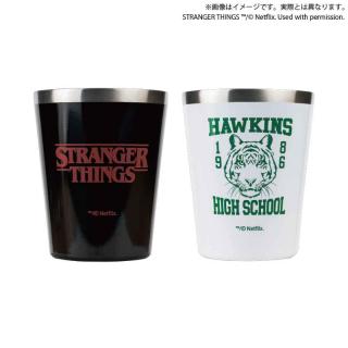 【Stranger Things】【A白×黒セット】Netflixシリーズ「ストレンジャー・シングス 未知の世界 」 ステンレスタンブラーセット
