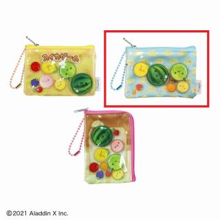 【スイカゲーム】【Bブルー】スイカゲームシャカシャカミニポーチ