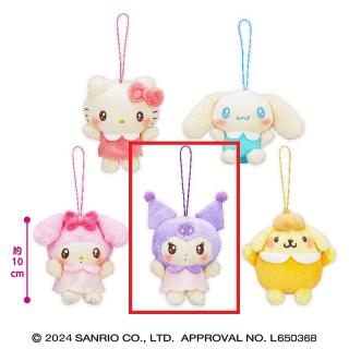 【サンリオ】【Cクロミ】サンリオキャラクターズ ぎゅーしてちょいデカマスコット