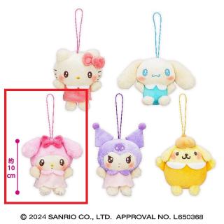 【サンリオ】【Bマイメロディ】サンリオキャラクターズ ぎゅーしてちょいデカマスコット