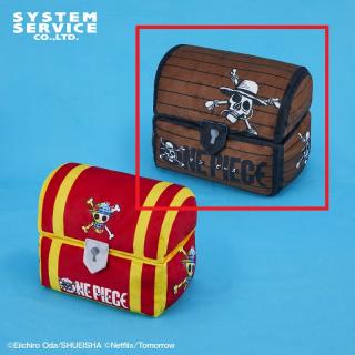 【ワンピース】【B茶色】Netflixシリーズ｢ONE PIECE｣ 宝箱ぬいぐるみXL