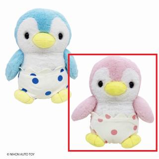 【Bおぱんつピンク】おぱんつベビーぺんぎんぬいぐるみBIG