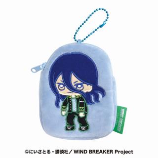 【WIND BREAKER】【B杉下京太郎(ブルー)】WIND BREAKER アップリケミニポーチBC