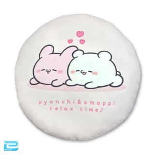 【らぶいーず】【Bしろ】らぶいーず　ラウンドクッション