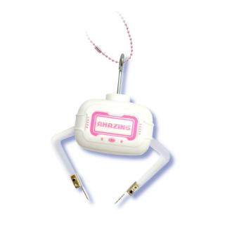 【Cホワイト×ピンク】アームキーホルダー2本爪ミニサイズBCvol.2
