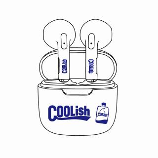【家電製品(プライズ)】【Aケース色ホワイト】クーリッシュ ワイヤレスイヤホン