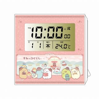 【すみっコぐらし】【A:CORAL】すみっコぐらし 電波クロック7(ホテルニューすみっコ)