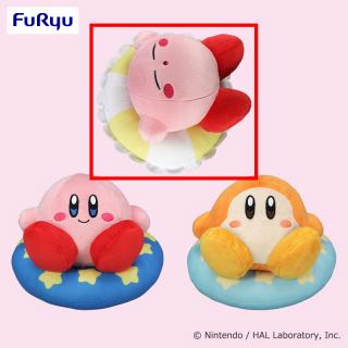 【星のカービィ】【Aすやすや(目閉じ)】星のカービィ ぷかぷかうきわぬいぐるみ
