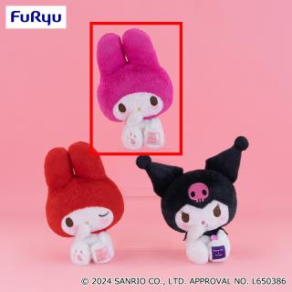 【サンリオ】【Bマイメロディ(ピンク)】マイメロディ・クロミ かまってぬいぐるみ～レトロカラー～
