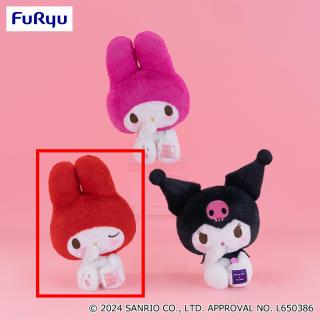 【サンリオ】【Aマイメロディ(レッド)】マイメロディ・クロミ かまってぬいぐるみ～レトロカラー～