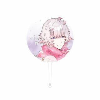 【サンリオ】【Cウィルメッシュ】フラガリアメモリーズ クリアうちわ～BLUE BOUQUET～