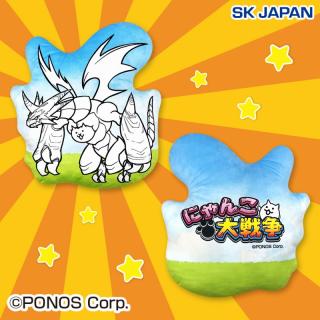 【にゃんこ大戦争】にゃんこ大戦争 ネコムートダイカットクッション