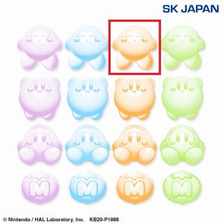 【星のカービィ】【Cあおむけ ライトオレンジ】星のカービィ キラキラアクリルコレクション4 mini NEW