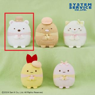 【すみっコぐらし】【Aしろくま】すみっコぐらし ピーチカラーころっとぬいぐるみ