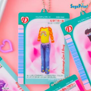 【オシャレ魔女 ラブ and ベリー】【AピタTガール】オシャレ魔女 ラブ and ベリー　カード風クリアキーチェーン