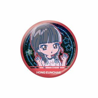 【LE SSERAFIM】【E:HONG EUNCHAE～ANTIFRAGILE～】LE SSERAFIM のすたるぽっぷ ホログラム缶バッジ