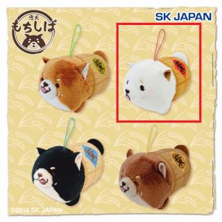【Bうめ】忠犬もちしば ひょっこり米だわらマスコット