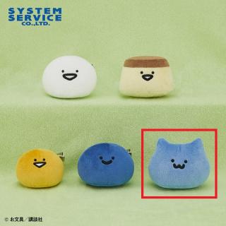 【お文具といっしょ】【E猫さん】お文具といっしょ ヘアクリップ付きぬいぐるみ