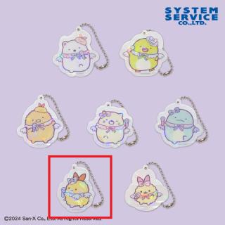 【すみっコぐらし】【Fえびふらいのしっぽ】すみっコぐらし 天使なえびてん オーロラアクリルキーホルダー