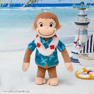 【おさるのジョージ】【Cアロハシャツ】おさるのジョージ　ぬいぐるみ　SUMMER