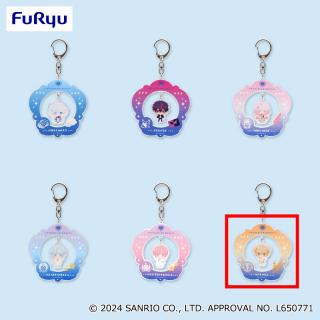 【サンリオ】【Fミュンナ】フラガリアメモリーズ ゆらゆらアクリルチャーム～ブルーブーケ～