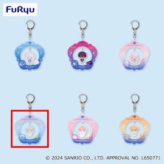 【サンリオ】【Dクラークステラ】フラガリアメモリーズ ゆらゆらアクリルチャーム～ブルーブーケ～