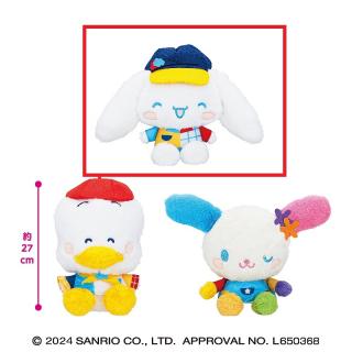 【サンリオ】【Aシナモロール】サンリオキャラクターズ カラフルトイボックスドールBIGタイプ1