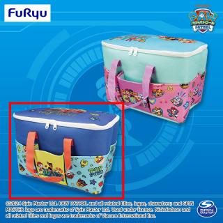 【パウ・パトロール】【A持ち手オレンジ】パウ・パトロール 大きなポッケ付きバスケット