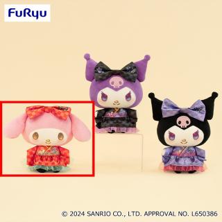 【サンリオ】【Aマイメロディ】マイメロディ・クロミ 浴衣ドレスぬいぐるみ