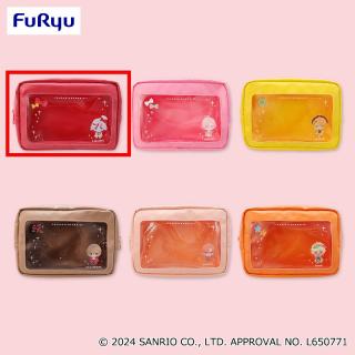 【サンリオ】【Aハルリット】フラガリアメモリーズ 窓付きポーチ～レッドブーケ～