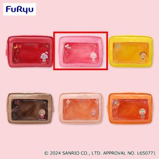 【サンリオ】【Bメロルド】フラガリアメモリーズ 窓付きポーチ～レッドブーケ～