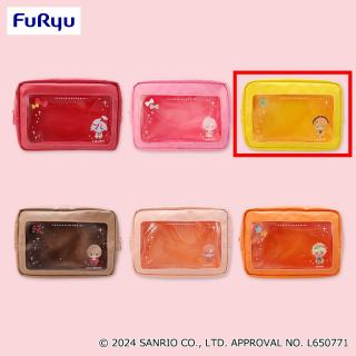 【サンリオ】【Cプルース】フラガリアメモリーズ 窓付きポーチ～レッドブーケ～