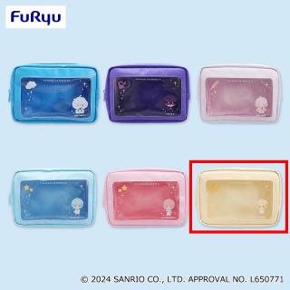 【サンリオ】【Fミュンナ】フラガリアメモリーズ 窓付きポーチ～ブルーブーケ～