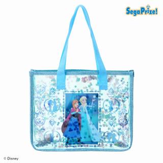 【ディズニー】【Bライトブルー】アナと雪の女王　[PM]スパンコールバッグ