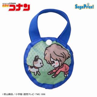 【名探偵コナン】【E灰原哀＆大尉】名探偵コナン　メモリアルカット　ラウンド型ケース付エコバッグ（EX）