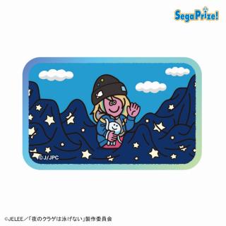【夜のクラゲは泳げない】【A:face oka】夜のクラゲは泳げない　キラキラ缶バッジ