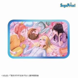 【夜のクラゲは泳げない】【L:藤居にこ】夜のクラゲは泳げない　キラキラ缶バッジ