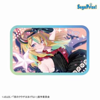 【夜のクラゲは泳げない】【K:朱里】夜のクラゲは泳げない　キラキラ缶バッジ