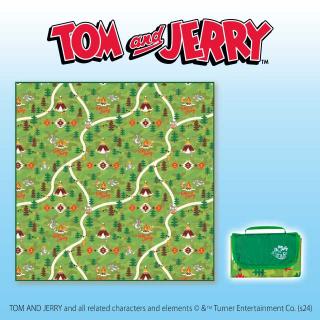 【トムとジェリー】【B:Outdoor Green】トムとジェリー レジャーシート
