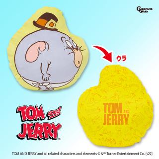 【トムとジェリー】【Eタフィー】トムとジェリー ファニーアートダイカットクッション